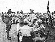 Japanese surrender to 40th