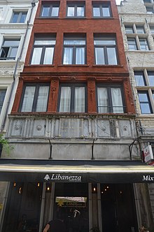 Maison de naissance de Jacques Jordaens-Hoogstraat Anvers