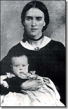 Josefa Carson, Kit Carson's third and last wife with their son..jpg