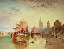 Cologne, l'arrivée d'un paquebot, soiréeWilliam Turner, 1826Frick Collection, New York.