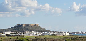 Kelibia - fortress hill and city