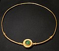 Gold and Glass Vandal necklace, c. AD 300