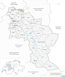 Höchstetten - Carte