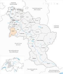 Krauchthal - Carte