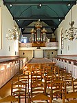 Interieur met orgel