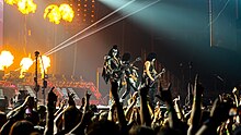 Kiss performing at the O2 Arena in London on May 31, 2017 Kiss - The O2 - Wednesday 31st May 2017 KissO2310517-50 (35095769445).jpg