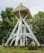 Wooden bell tower, Mirns Northside.