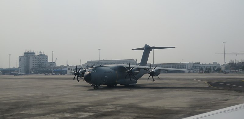 File:Kolkata, views from flight - during LGFC - Bhutan 2019 (17).jpg