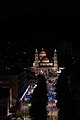 La cattedrale vista di notte