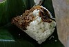 It's incomplete to visit Gresik without enjoying a portion of ''nasi krawu''