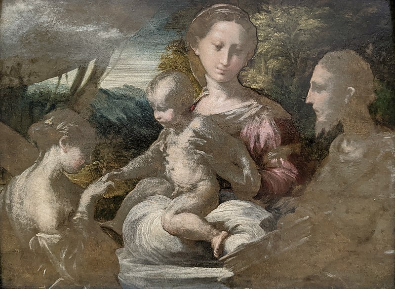 File:Le Mariage mystique de sainte Catherine - Parmigianino - Musée du Louvre Peintures RF 1992 411.jpg