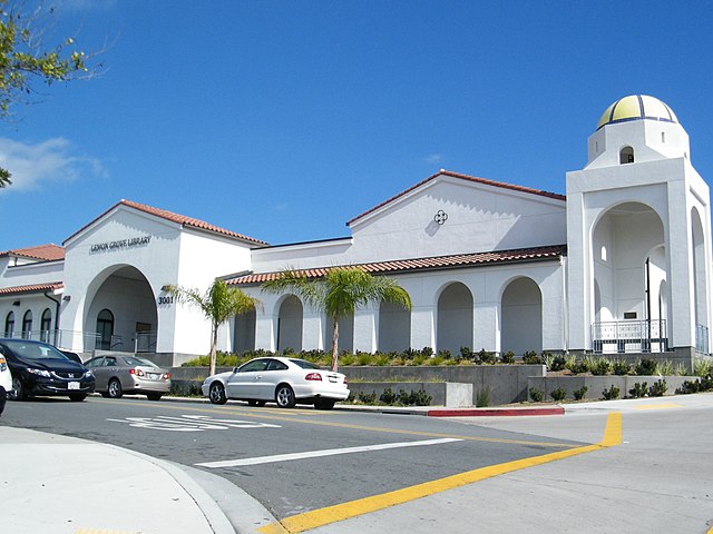 Image: Lemon Grove, CA Library (cropped)