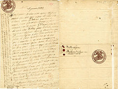 Lettre de Montaigne au maréchal de Matignon, 26 janvier 1585.jpg