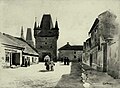 Liebscher, Karel - Rakovník, východní brána (1900).jpg