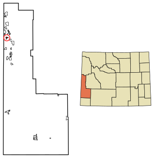 <span class="mw-page-title-main">Thayne, Wyoming</span> Town in Wyoming, United States