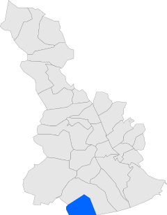 Localització de Castelldefels respecte del Baix Llobregat.svg