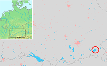 Location of Chiemsee in South Germany