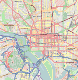 Mappa di localizzazione: Washington