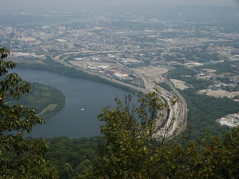 File:Lookout Mountain View of Tennessee River & Chattanooga (10483490216).jpg