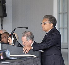 Lightfoot speaking at the release of the Chicago Police Accountability Task Force's report in 2016 Lori Lightfoot (272218).jpg