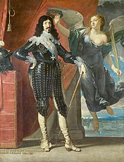 Louis XIII Crowned by Victory, 1635, Louvre
