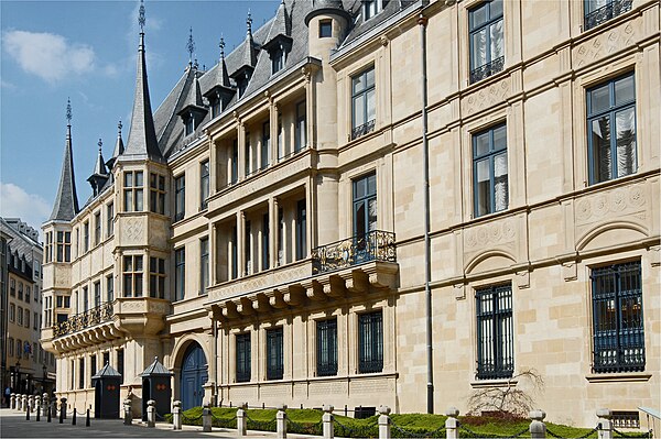 Image: Luxembourg Grand Ducal Palace 01