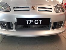 MG TF GT Prototype - on display at Hopton Garage, Staffordshire in August 2012 MG TF GT Prototype.jpg