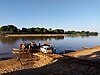 Ferry crossing Manambolo River