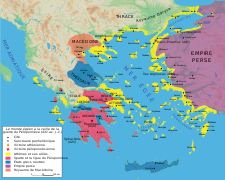 Le monde grec égéen pendant la guerre du Péloponnèse, de 431 à 404 av. J.-C.