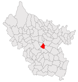 Location of Mărăcineni