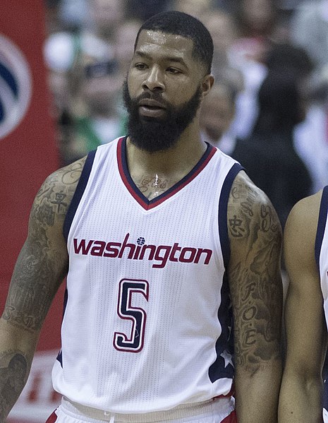 Morris with the Washington Wizards in 2017