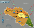 Map of Marsica