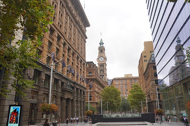 View from Castlereagh Street
