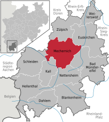 Mechernich – Mappa