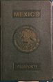 Mexican passport issued in 1981