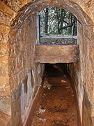 Tunnel du canal Jourdan : sortie.