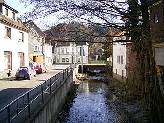 Wisser Bach River in Germany