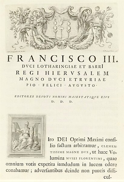 File:Museum florentinum exhibens insigniora vetustatis (...)Gori Antonio dedica.jpg