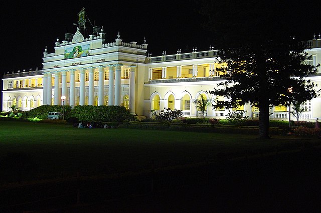 Crawford Hall, administrative complex of the University of Mysore