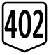 Route 402 shield