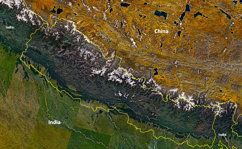 Lêer:NASA Landsat 7 Nepal.png