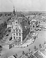 Stadhuis Gouda tijdens de restauratie (1949)