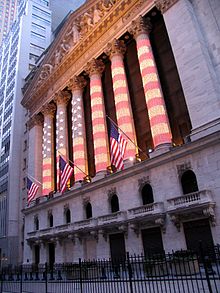 La bolsa de valores de la ciudad de Nueva York es considerada la más importante del mundo.