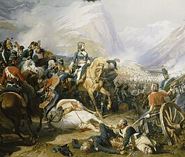 Napoléon Bonaparte à la bataille de Rivoli (1845), Versailles, musée de l'Histoire de France.