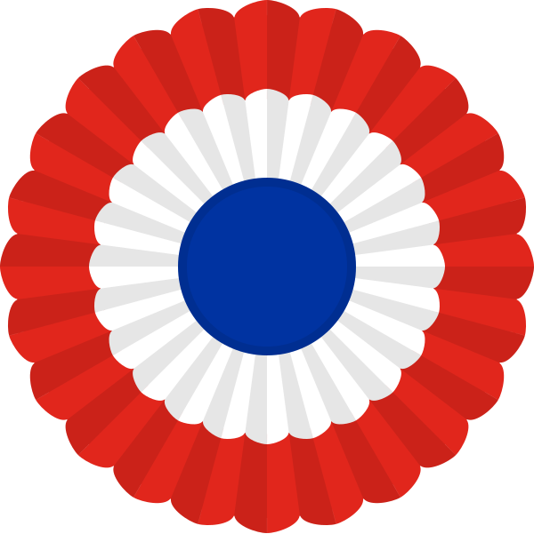 File:National Cockade of Paraguay.svg