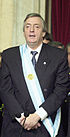 Néstor Kirchner lors de son investiture en 2003.