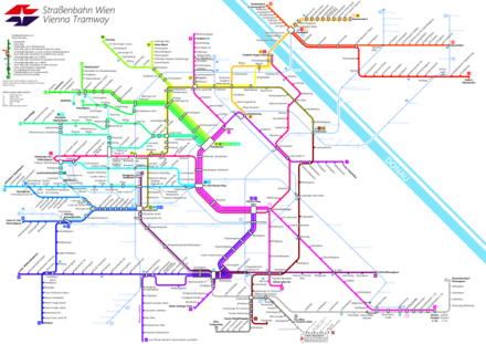 Vienna's tramway network
