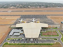 The new terminal, opened in 2023 New Facilities Freetown International Airport.jpg