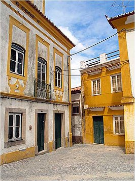 Straat in Nossa Senhora da Graça