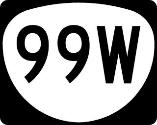 <span class="mw-page-title-main">Oregon Route 99W</span> Highway in Oregon